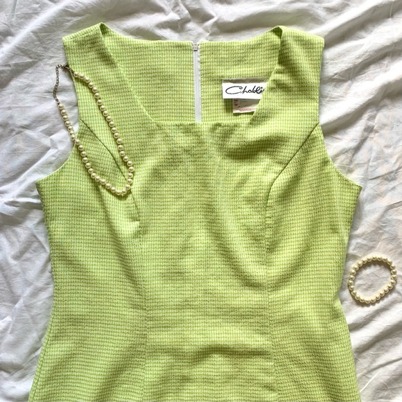 Vintage Gingham Print Summer Dress - Picture 1 of 4